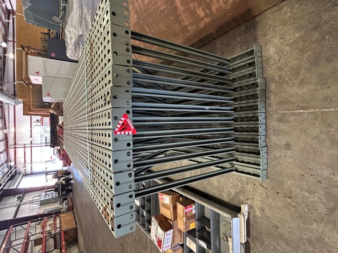 Lot of Pallet Racking with Wire Decking - Image 6